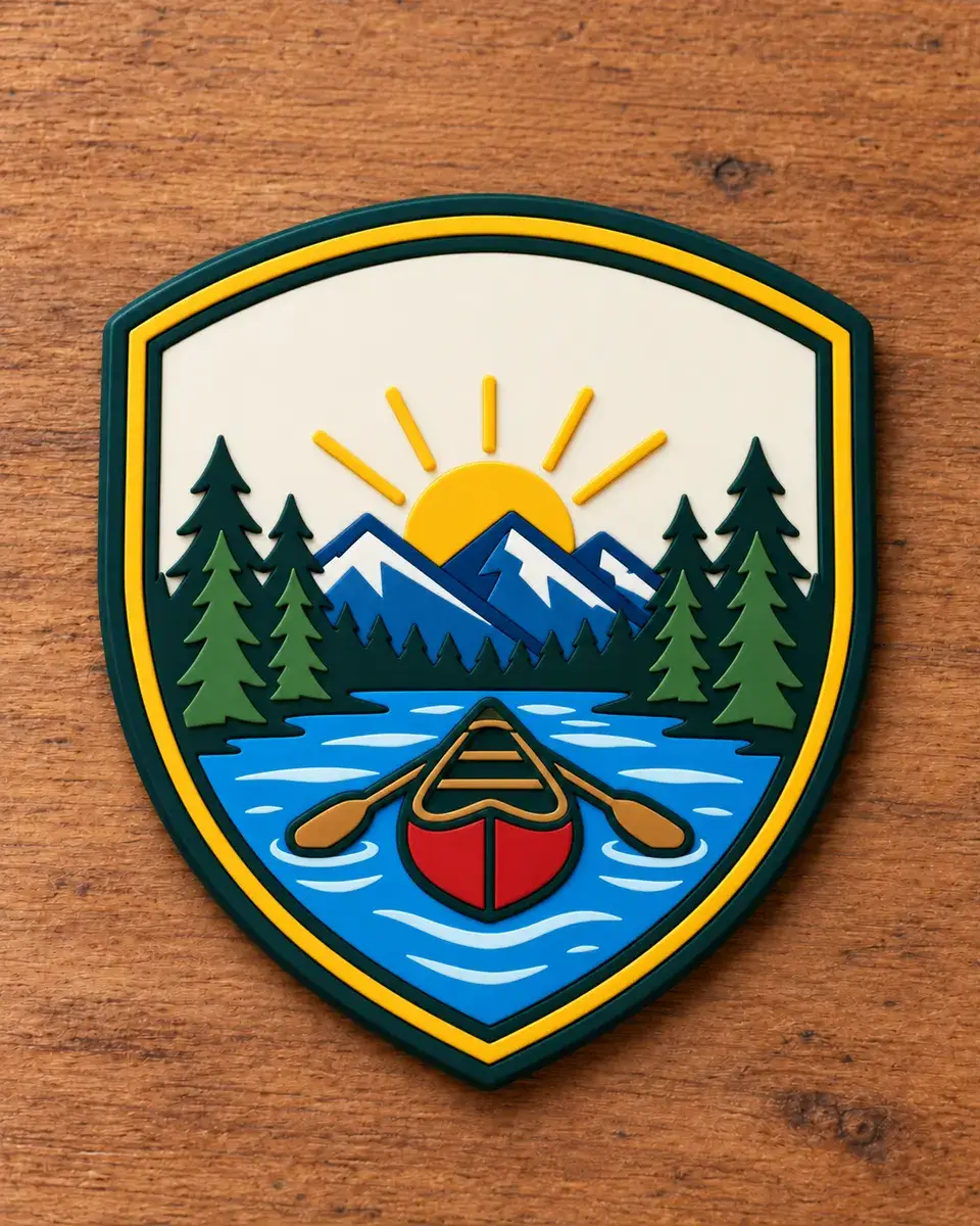 Custom pvc patch, finished result.
