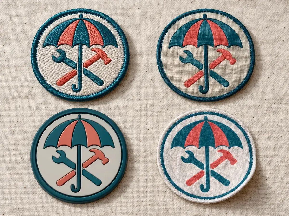 Umbrella tools four material versions.
